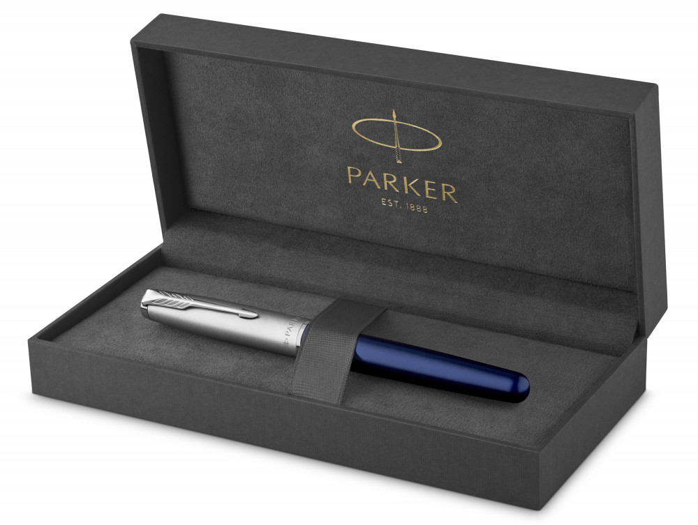 Перьевая ручка Parker Sonnet Entry Metal & Blue Lacquer, артикул 2146747. Фото 5