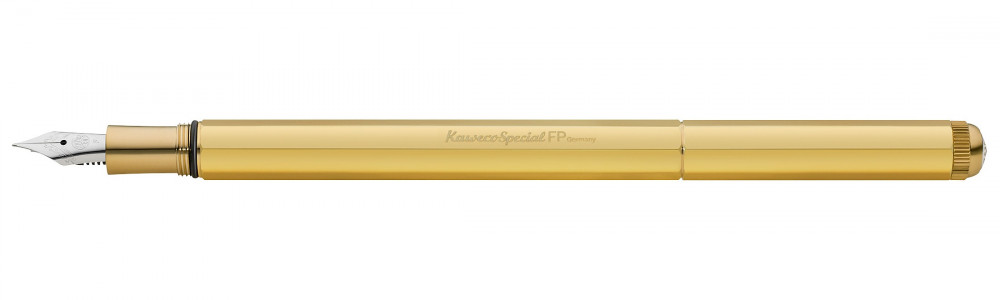 Перьевая ручка Kaweco Special Brass, артикул 10001390. Фото 1