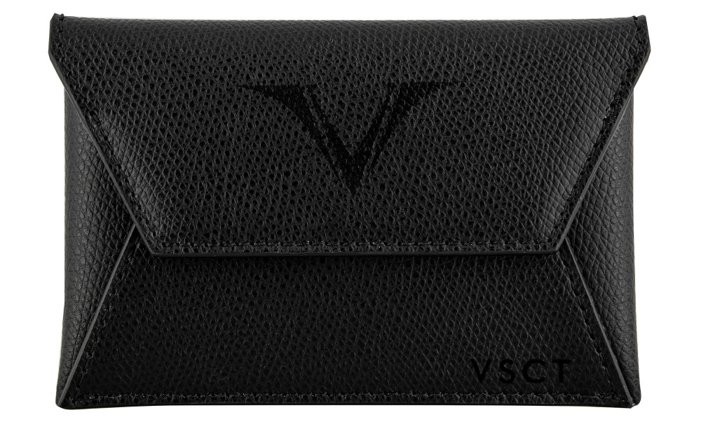 Кожаное портмоне-конверт Visconti VSCT черный, артикул KL03-01. Фото 1