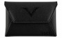 Кожаное портмоне-конверт Visconti VSCT черный
