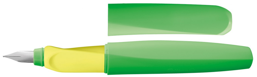 Перьевая ручка Pelikan Twist Neon Green, артикул PL807258. Фото 1
