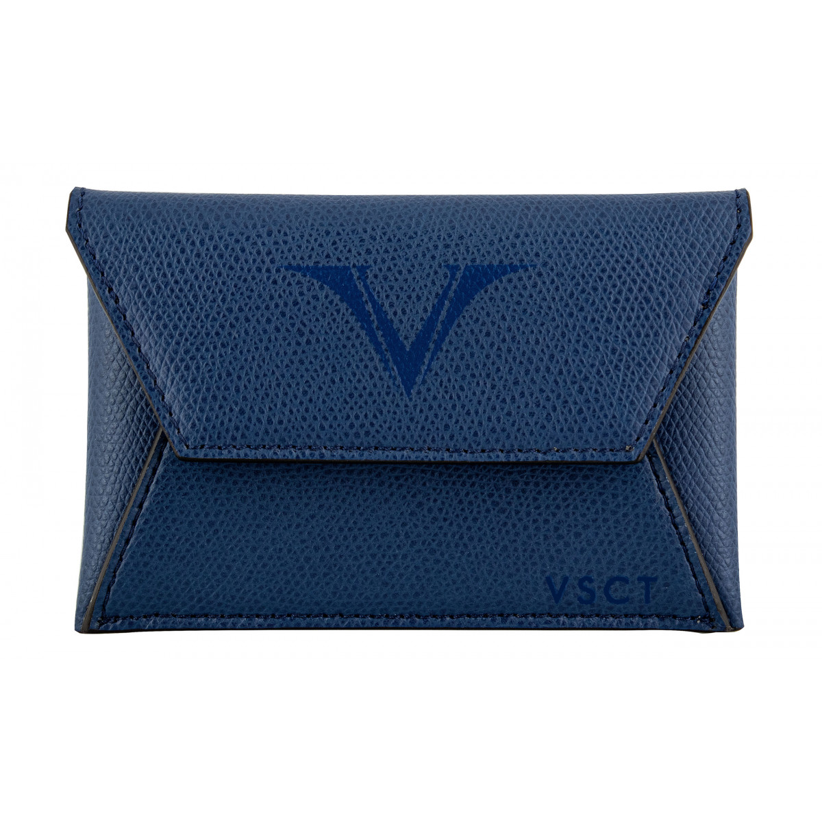 Кожаное портмоне-конверт Visconti VSCT синий, артикул KL03-02. Фото 1