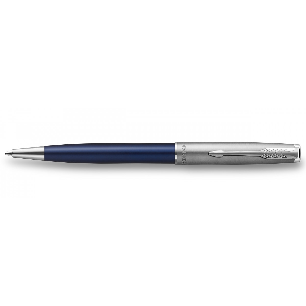 Шариковая ручка Parker Sonnet Entry Metal & Blue Lacquer, артикул 2146640. Фото 1