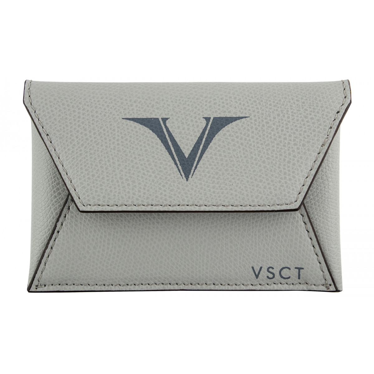 Кожаное портмоне-конверт Visconti VSCT серый, артикул KL03-03. Фото 1