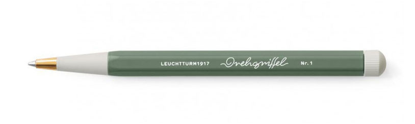 Гелевая ручка Leuchtturm Drehgriffel Nr.1 Olive, артикул 365532. Фото 1