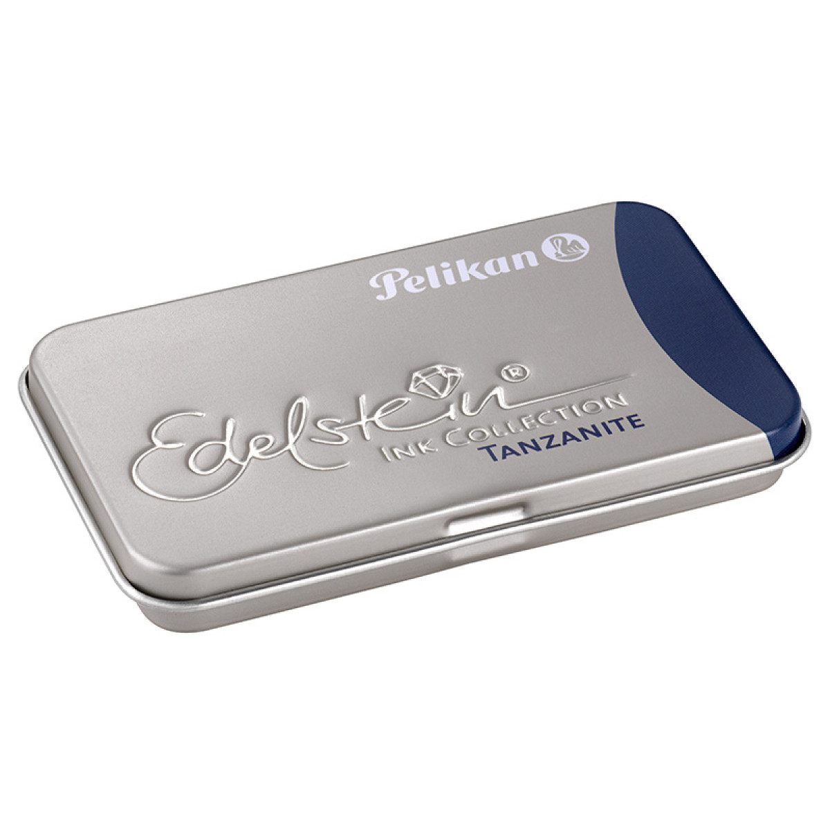 Картриджи с чернилами (6 шт) для перьевой ручки Pelikan Edelstein Tanzanite темно-синий, 339689 Картриджи с чернилами (6 шт) для перьевой ручки Pelikan Edelstein Tanzanite темно-синий, артикул 339689. Фото 1
