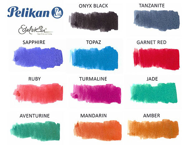 Картриджи с чернилами (6 шт) для перьевой ручки Pelikan Edelstein Tanzanite темно-синий, артикул 339689. Фото 4