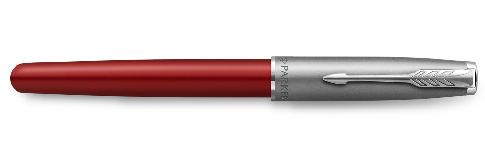 Перьевая ручка Parker Sonnet Entry Metal & Red Lacquer, артикул 2146736. Фото 2