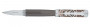 Ручка-роллер Pierre Cardin L'Esprit темно-серый лак гравировка позолота хром