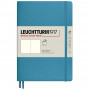 Записная книжка Leuchtturm Medium A5 Nordic Blue мягкая обложка 123 стр