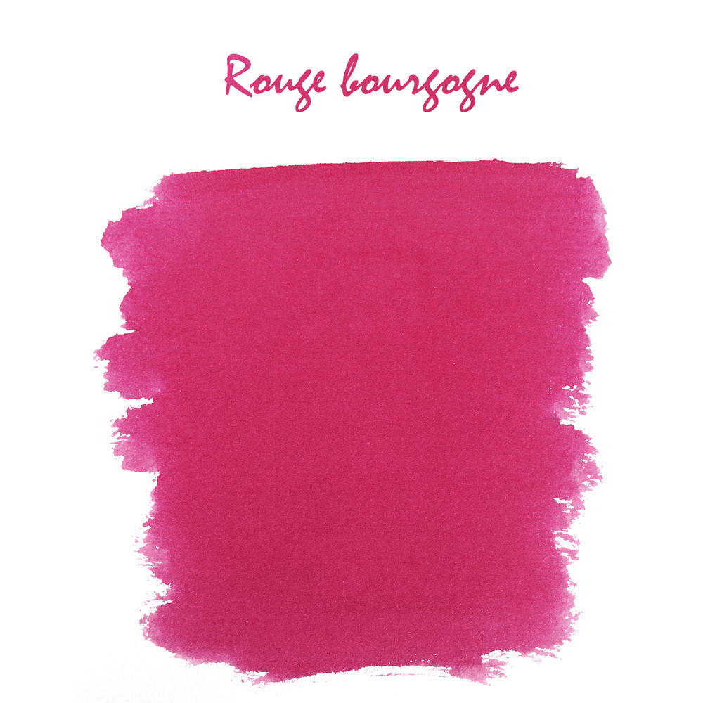 Флакон с чернилами Herbin Rouge bourgogne (бордовый) 10 мл, артикул 11528T. Фото 2