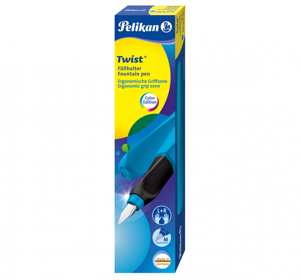Перьевая ручка Pelikan Twist Petrol, артикул PL811316. Фото 5