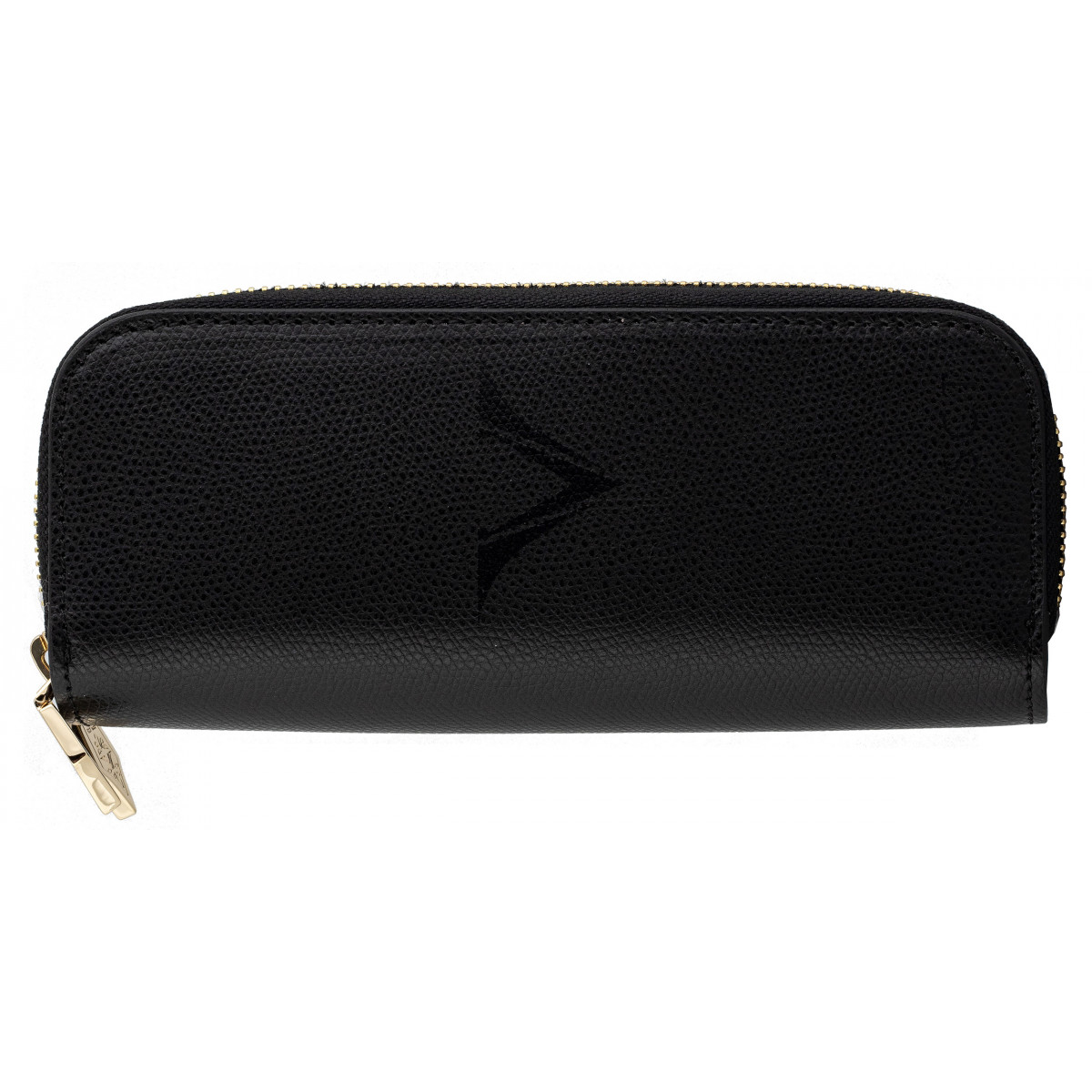 Кожаный чехол для четырех ручек Visconti VSCT черный, артикул KL08-01. Фото 1