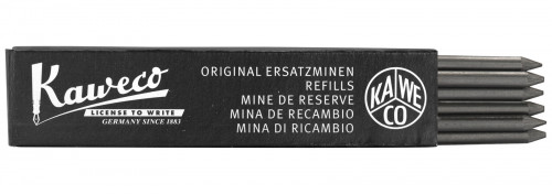 Грифели (6 шт.) для цанговых карандашей Kaweco 5B 3,2 мм черный