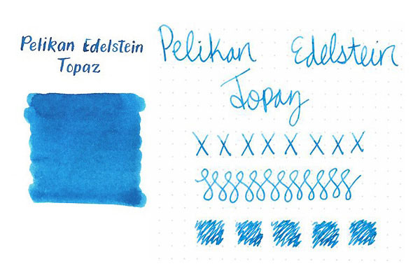 Картриджи с чернилами (6 шт) для перьевой ручки Pelikan Edelstein Topaz бирюзово-синий, артикул 339655. Фото 3