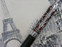 Шариковая ручка Pierre Cardin L'Esprit Soft Touch черный лак красный лак хром