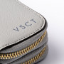Кожаный чехол для четырех ручек Visconti VSCT серый