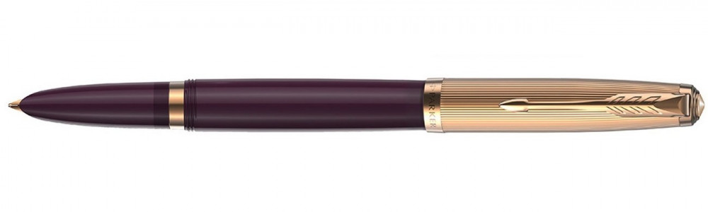 Перьевая ручка Parker 51 Deluxe Plum GT, артикул 2123516. Фото 1