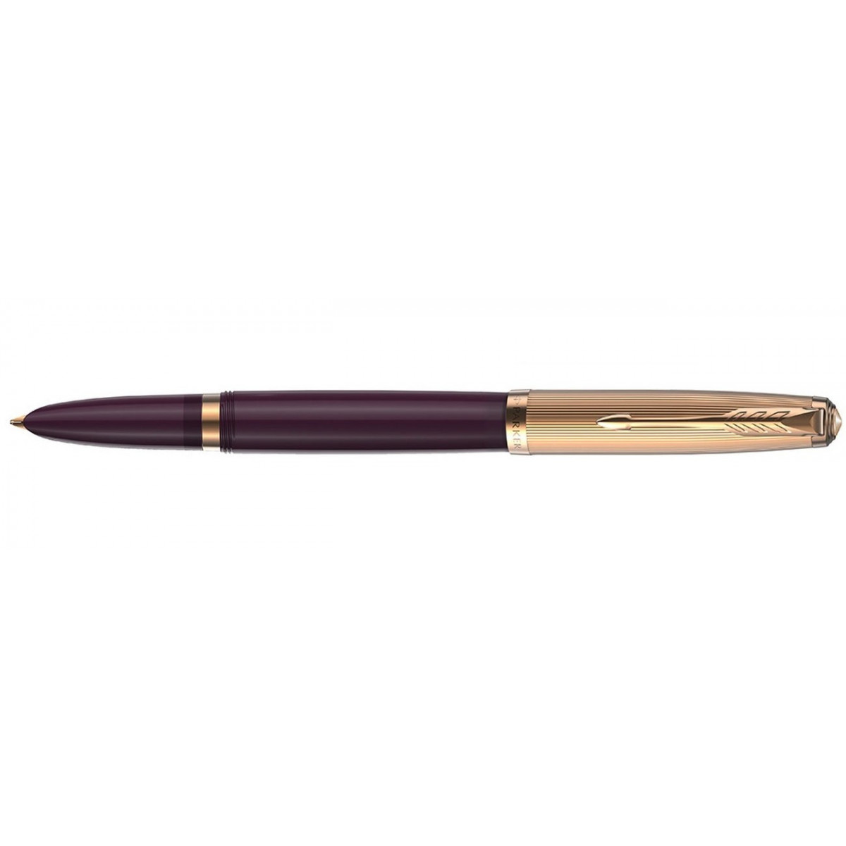 Перьевая ручка Parker 51 Deluxe Plum GT, 2123516 Перьевая ручка Parker 51 Deluxe Plum GT, артикул 2123516. Фото 1