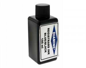 Флакон с чернилами Diamine Blue Black Registrars Ink 100 мл