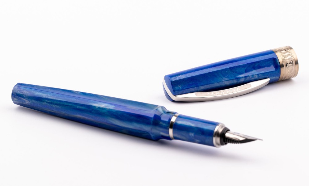 Перьевая ручка Visconti Mirage Aqua, артикул KP09-06-FPEF. Фото 4
