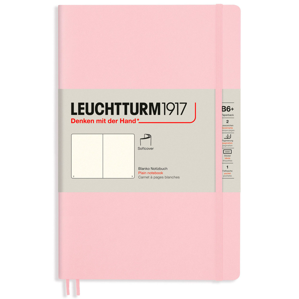 Записная книжка Leuchtturm Paperback B6+ Powder мягкая обложка 123 стр, артикул 363931. Фото 9