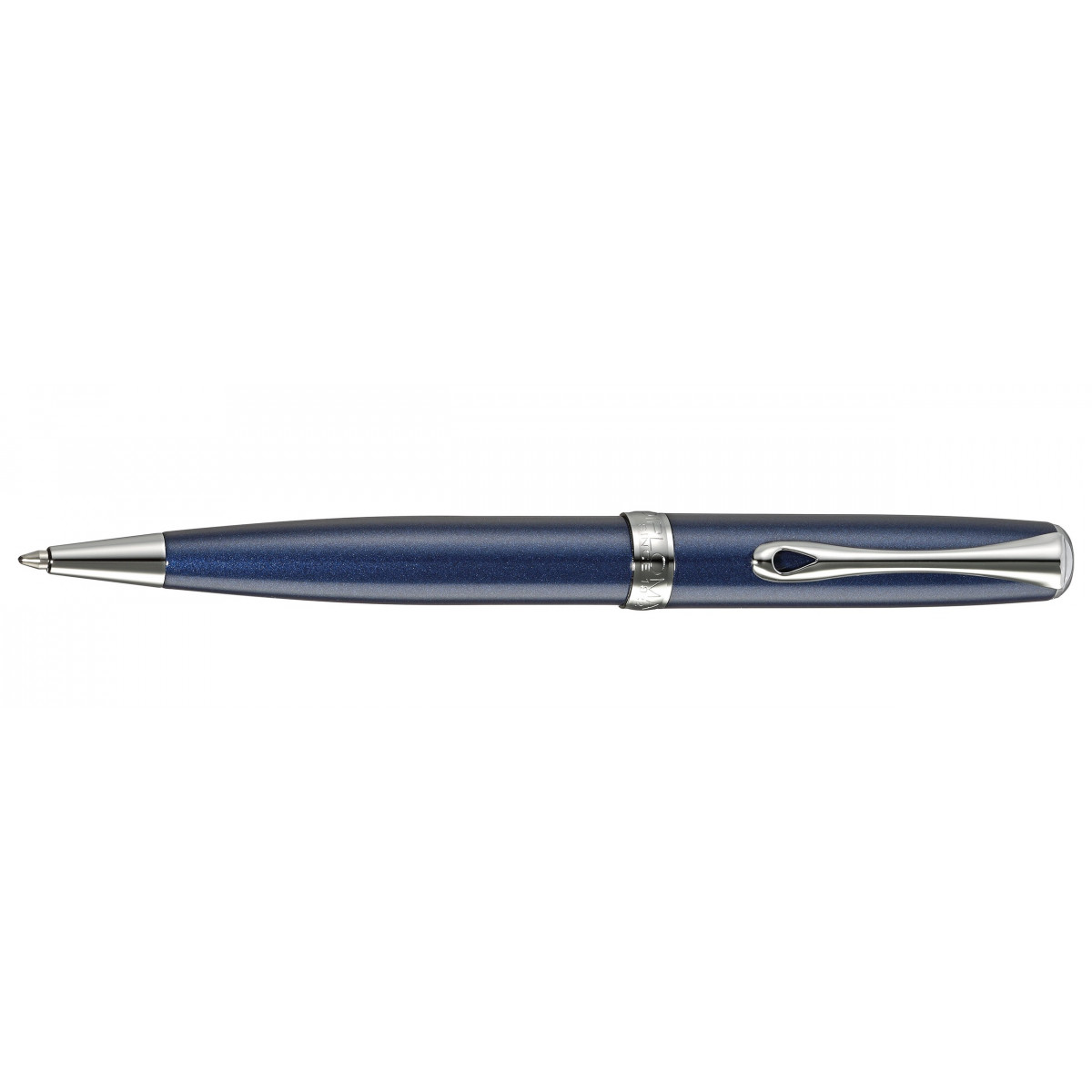 Шариковая ручка Diplomat Excellence A2 Midnight Blue Chrome, D40209040 Шариковая ручка Diplomat Excellence A2 Midnight Blue Chrome, артикул D40209040. Фото 1