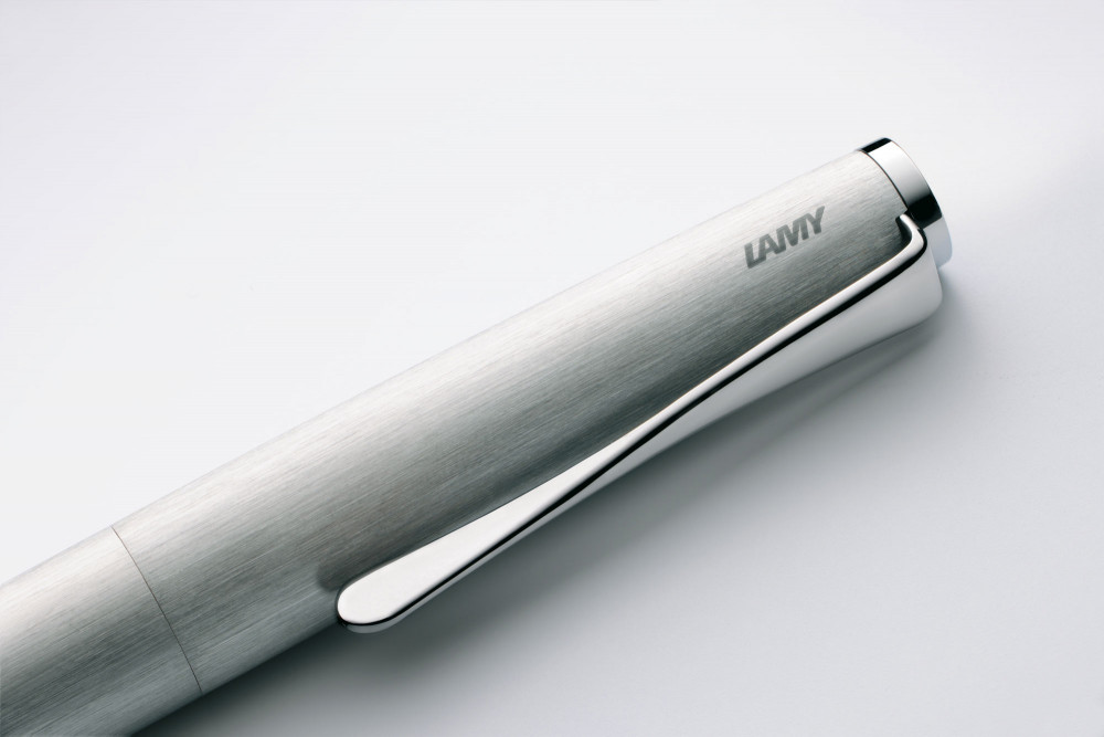 Ручка-роллер Lamy Studio Brushed Steel, артикул 4001209. Фото 3