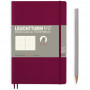 Записная книжка Leuchtturm Paperback B6+ Port Red мягкая обложка 123 стр