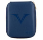 Кожаный чехол для шести ручек Visconti VSCT синий