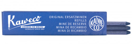 Грифели (3 шт.) для цанговых карандашей Kaweco 5B 5,6 мм синий