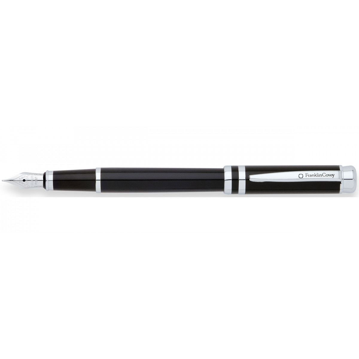 Перьевая ручка Franklin Covey Freemont Deco Black Lacquer, FC0036-1MS Перьевая ручка Franklin Covey Freemont Deco Black Lacquer, артикул FC0036-1MS. Фото 1