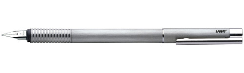 Перьевая ручка Lamy Logo Brushed Metal