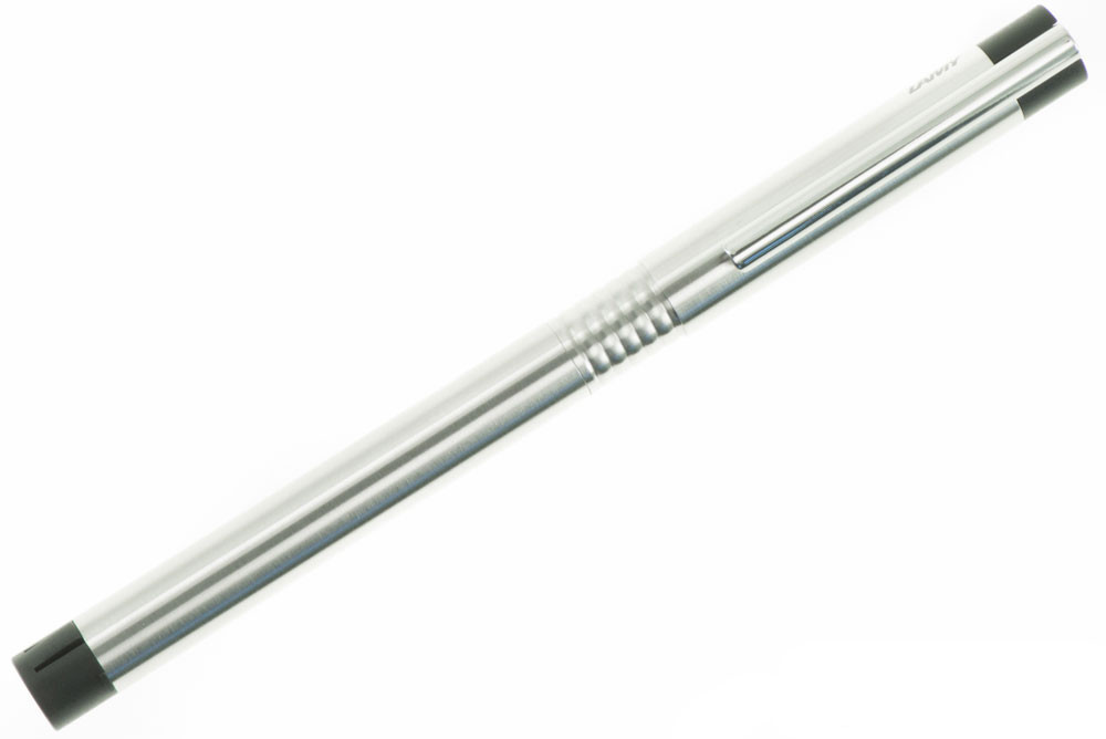 Перьевая ручка Lamy Logo Brushed Metal, артикул 4000050. Фото 2