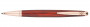 Шариковая ручка Pierre Cardin Majestic коричнево-медный лак с рисунком