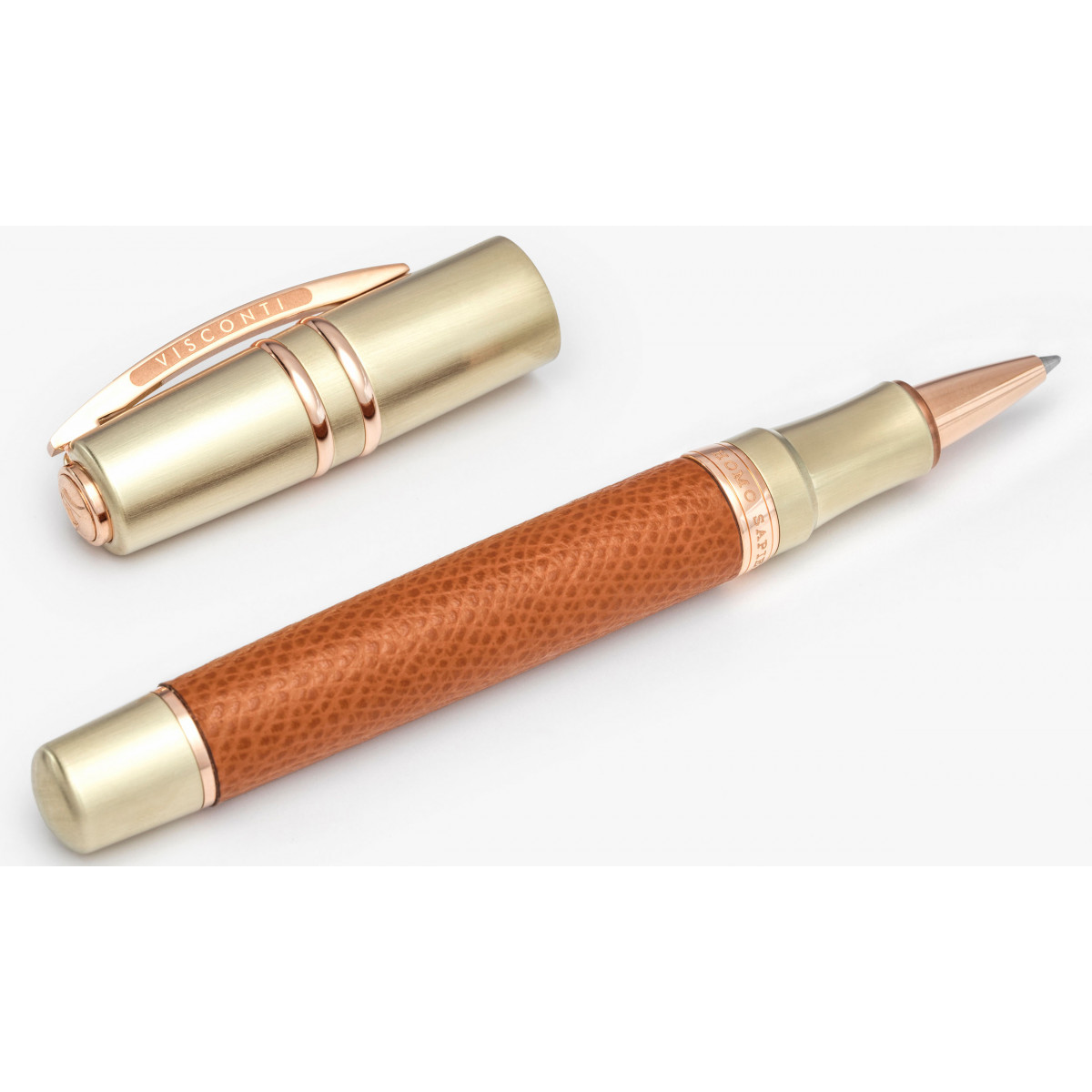 Ручка-роллер Visconti Homo Sapiens Dual Touch Cognac, KP15-22-RB Ручка-роллер Visconti Homo Sapiens Dual Touch Cognac, артикул KP15-22-RB. Фото 1