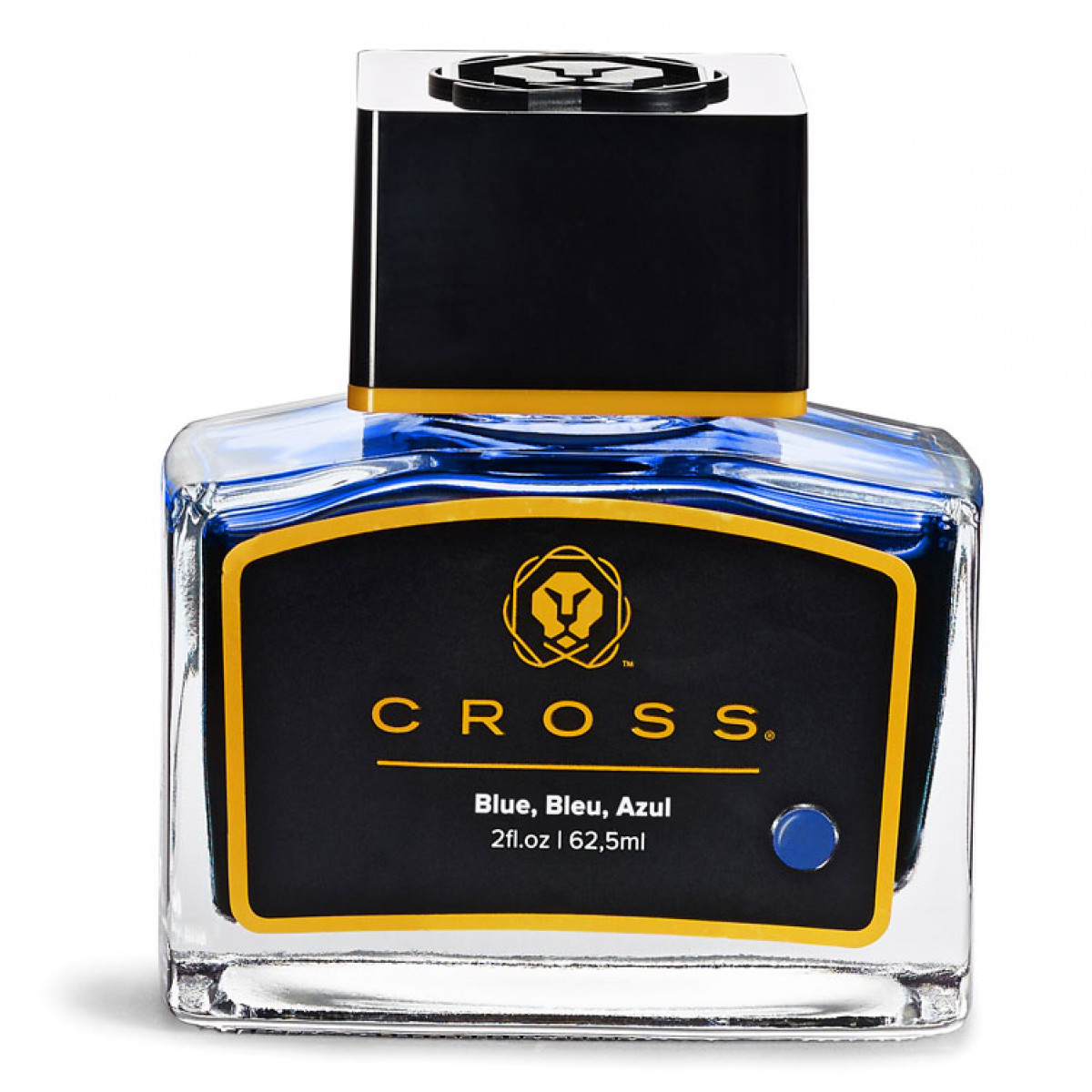Флакон с чернилами для перьевой ручки Cross синий 62 мл, 8945S-1-blue Флакон с чернилами для перьевой ручки Cross синий 62 мл, артикул 8945S-1-blue. Фото 1