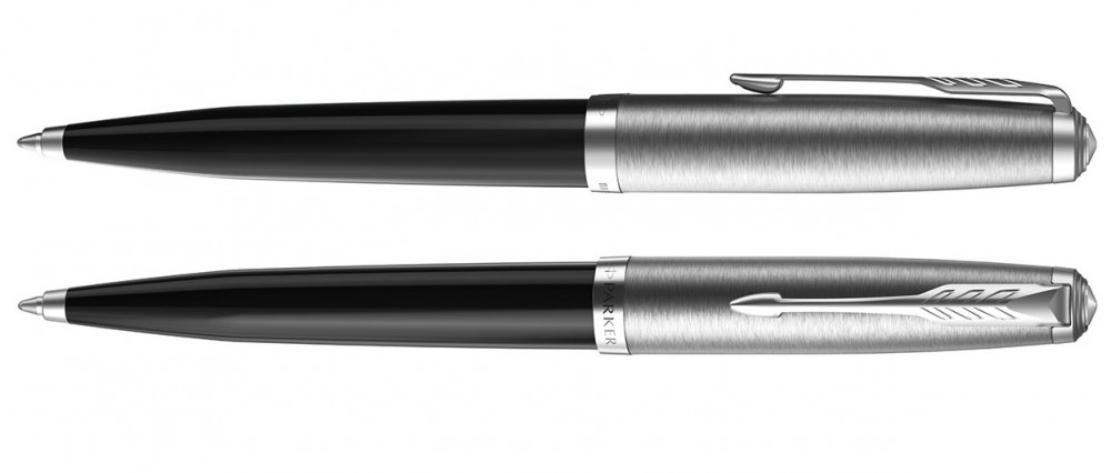 Шариковая ручка Parker 51 Core Black CT, артикул 2123493. Фото 2