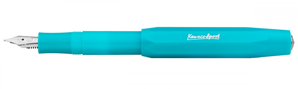 Перьевая ручка Kaweco Frosted Sport Light Blueberry, артикул 10001875. Фото 1
