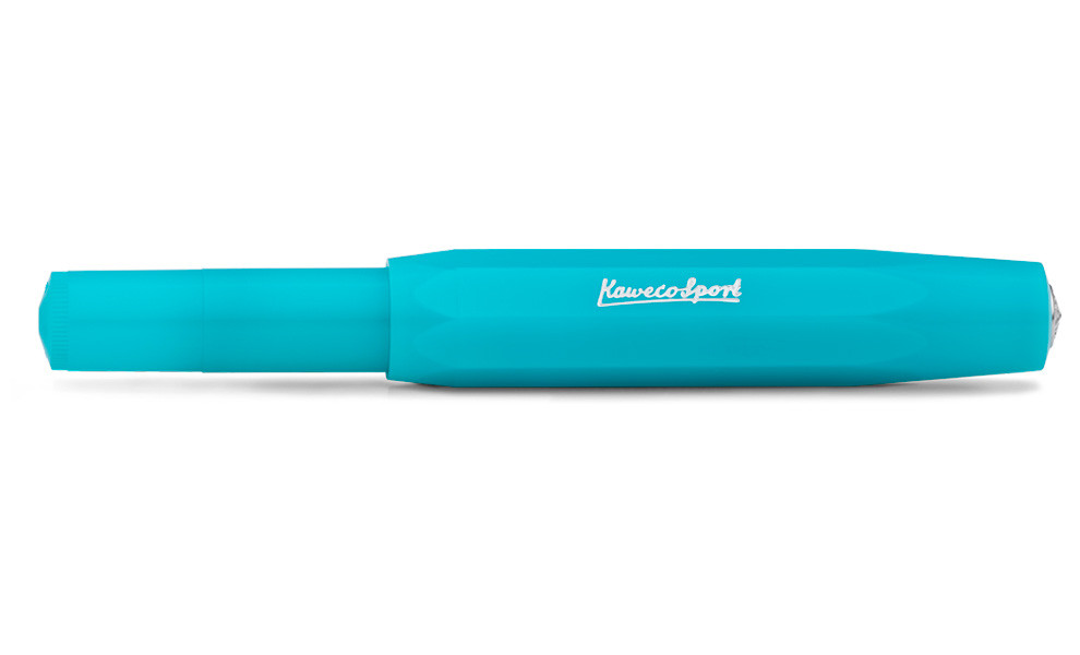 Перьевая ручка Kaweco Frosted Sport Light Blueberry, артикул 10001875. Фото 2