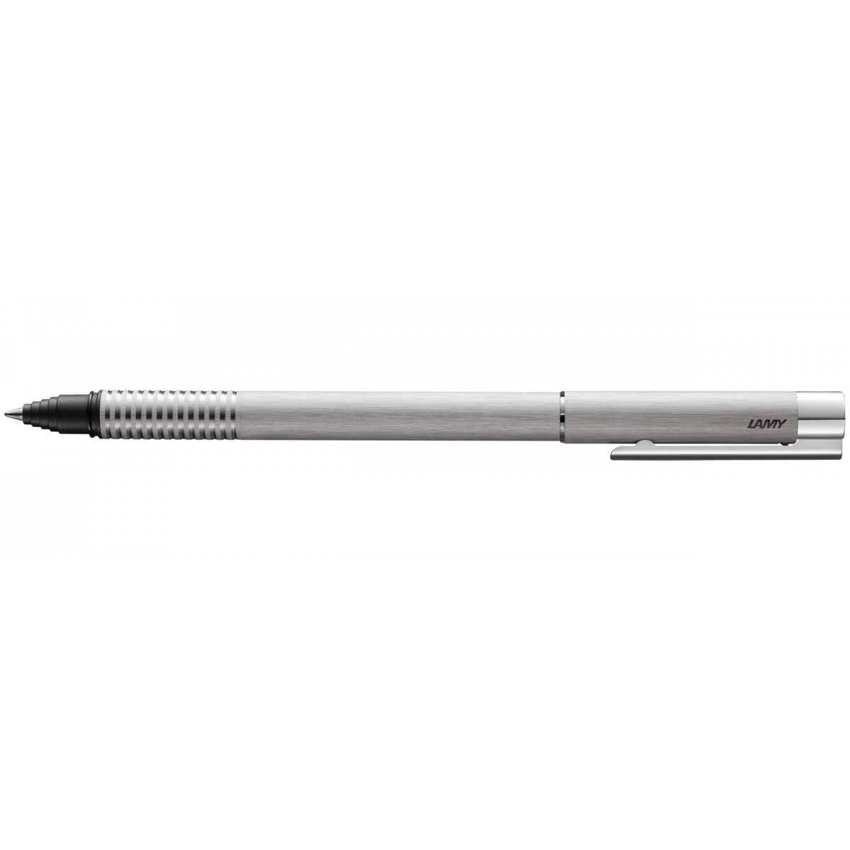 Ручка-роллер Lamy Logo Brushed Metal, артикул 4001058. Фото 1