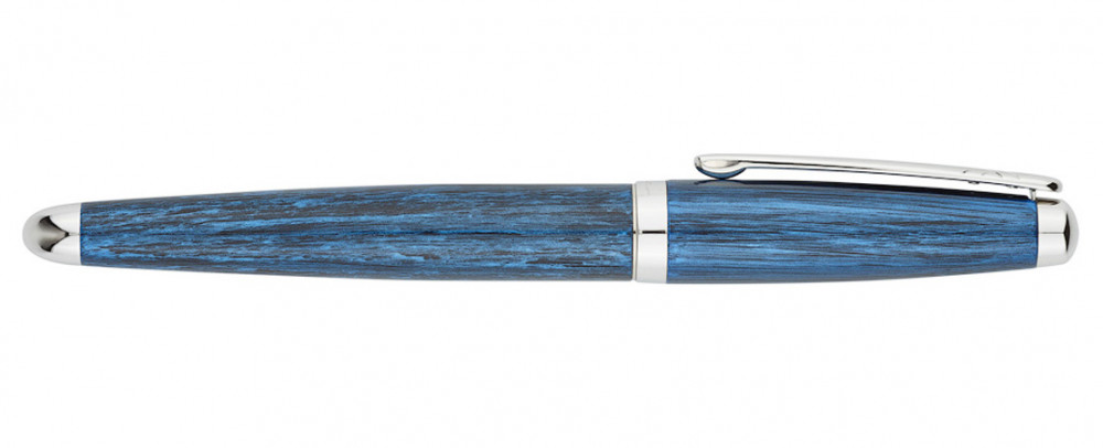 Перьевая ручка Pierre Cardin Majestic сине-черный лак с рисунком, артикул PCX754FP. Фото 3