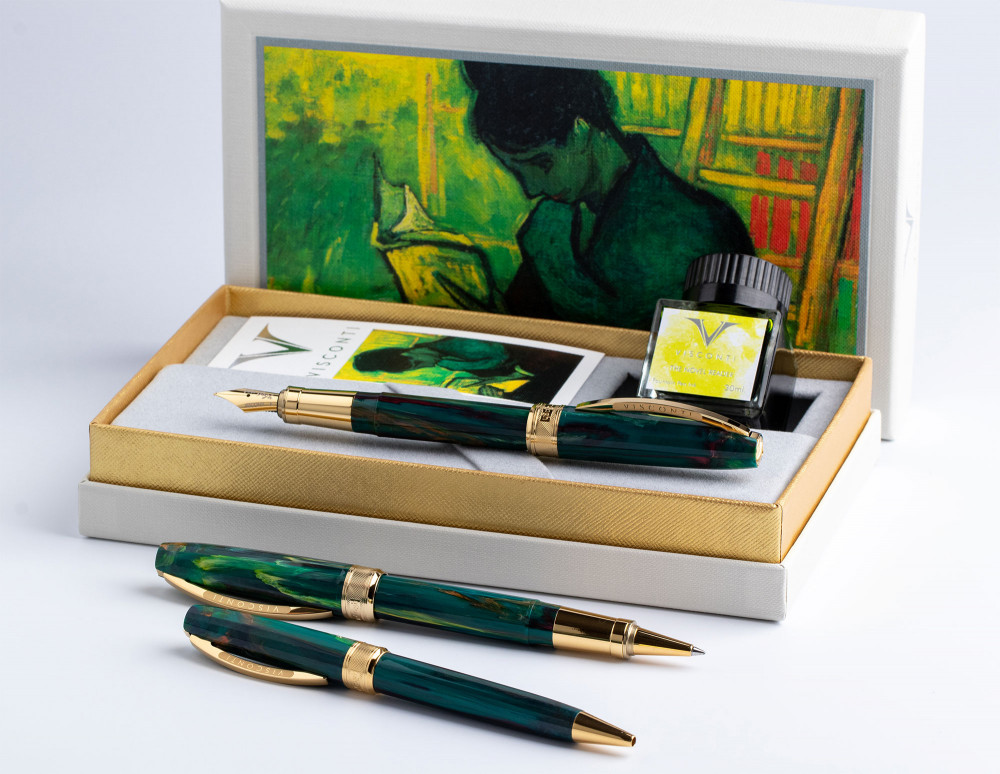 Перьевая ручка Visconti Van Gogh The Novel Reader SE (Читательница романа), артикул KP12-20-FPVF. Фото 10