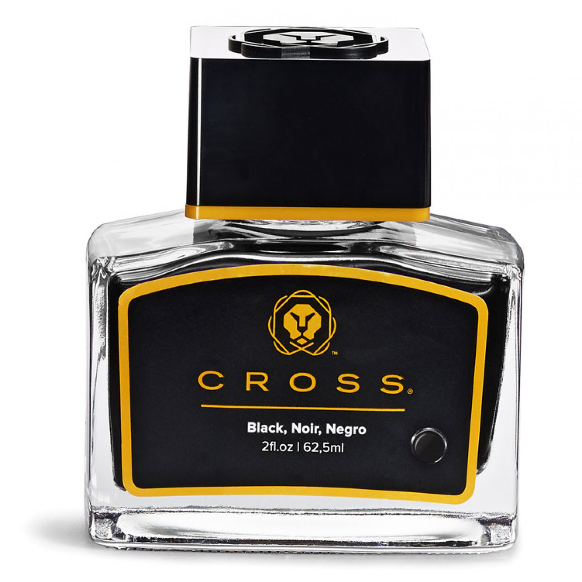 Флакон с чернилами для перьевой ручки Cross черный 62 мл, 8945S-2-black Флакон с чернилами для перьевой ручки Cross черный 62 мл, артикул 8945S-2-black. Фото 1