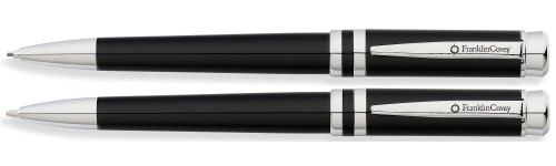 Набор Franklin Covey Freemont Deco Black Lacquer шариковая ручка и карандаш
