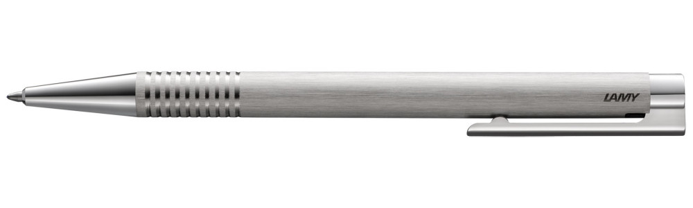 Шариковая ручка Lamy Logo Brushed Metal, артикул 4026752. Фото 1