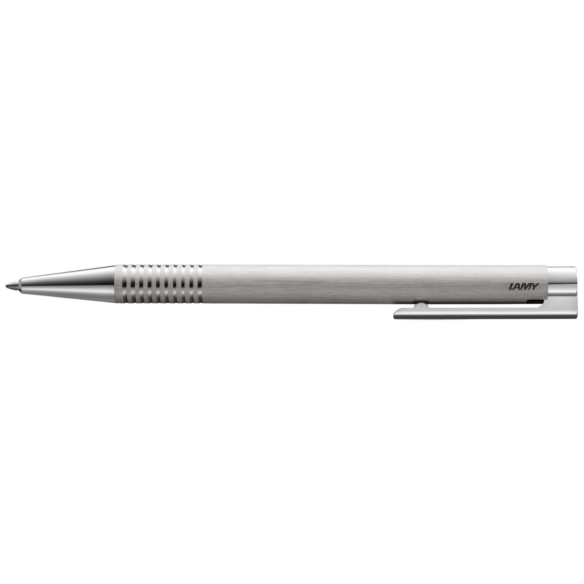 Шариковая ручка Lamy Logo Brushed Metal, 4026752 Шариковая ручка Lamy Logo Brushed Metal, артикул 4026752. Фото 1