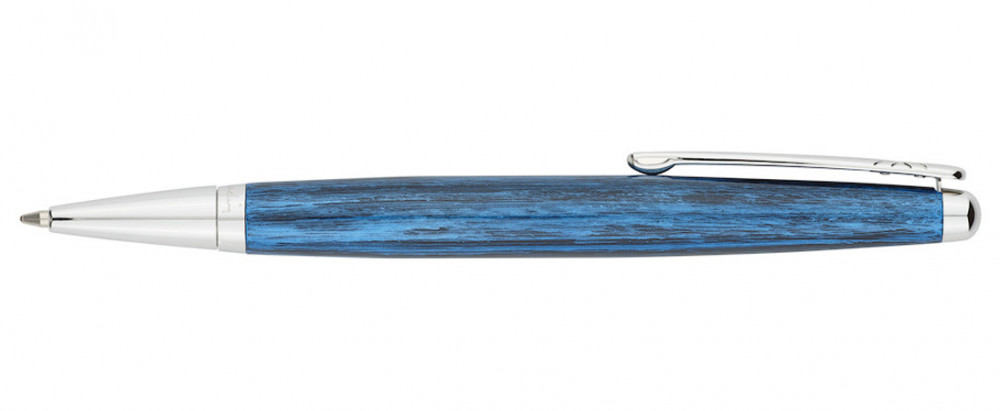Шариковая ручка Pierre Cardin Majestic сине-черный лак с рисунком, артикул PCX754BP. Фото 2