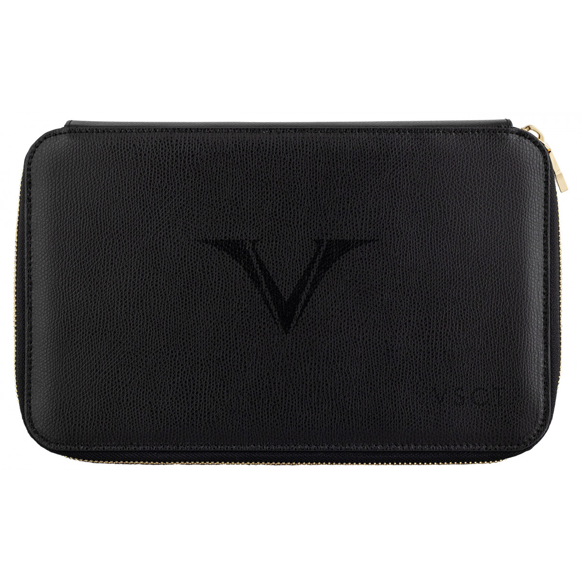 Кожаный чехол для двенадцати ручек Visconti VSCT черный, артикул KL11-01. Фото 1