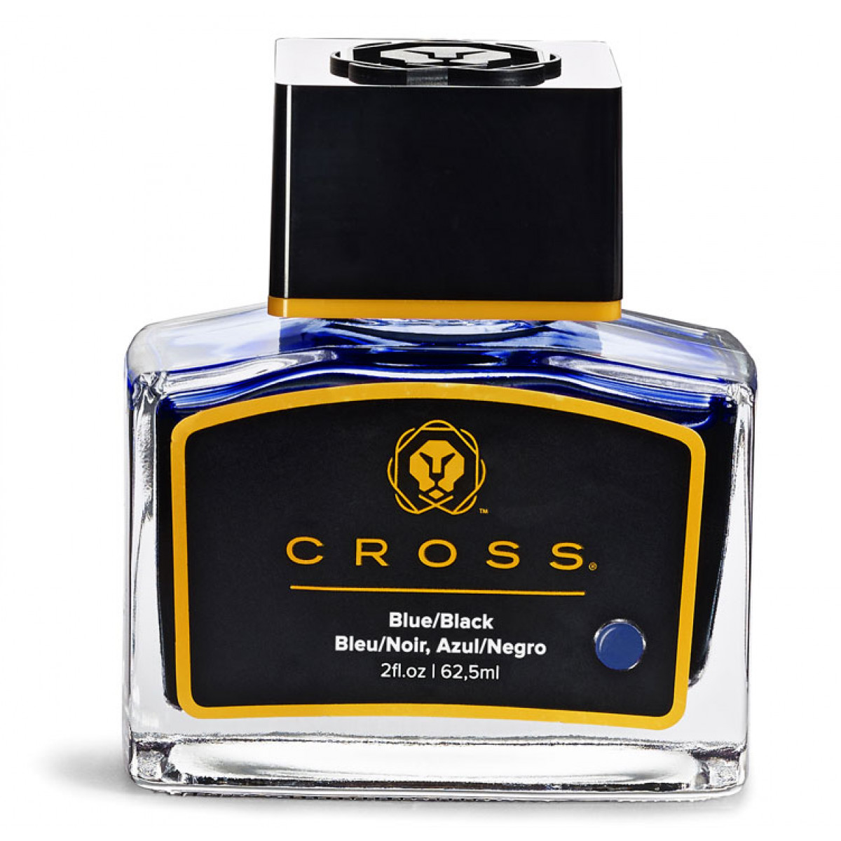 Флакон с чернилами для перьевой ручки Cross сине-черный 62 мл, 8945S-3-blue-black Флакон с чернилами для перьевой ручки Cross сине-черный 62 мл, артикул 8945S-3-blue-black. Фото 1